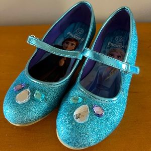 Disney Frozen dress up heels. Size 12. EUC.